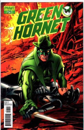Green Hornet (Dynamite) 25B published by Dynamite with cover art by Jonathan Lau