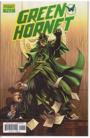 Green Hornet (Dynamite) 25C published by Dynamite with cover art by Jonathan Lau