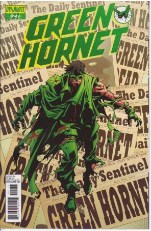 Green Hornet (Dynamite) 27A published by Dynamite with cover art by Phil Hester