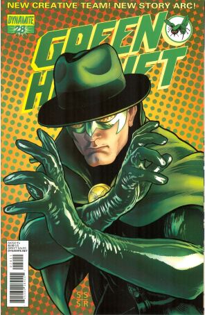 Green Hornet (Dynamite) 28B published by Dynamite with cover art by Stephen Sadowski