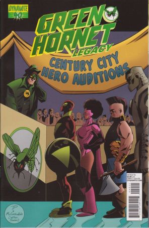 Green Hornet (Dynamite) 40 published by Dynamite with cover art by Phil Hester