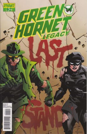 Green Hornet (Dynamite) 42 published by Dynamite with cover art by Phil Hester