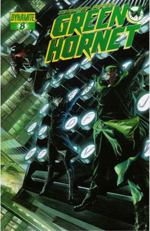 Green Hornet (Dynamite) 8A published by Dynamite with cover art by Alex Ross