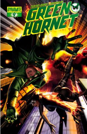 Green Hornet (Dynamite) 9B published by Dynamite with cover art by Greg Horn