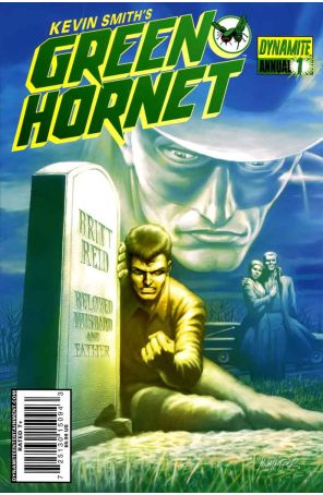 Green Hornet (Dynamite) Annual 1A published by Dynamite with cover art by Michael Netzer