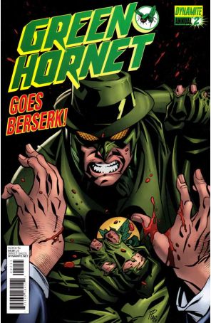 Green Hornet (Dynamite) Annual 2 published by Dynamite with cover art by Phil Hester