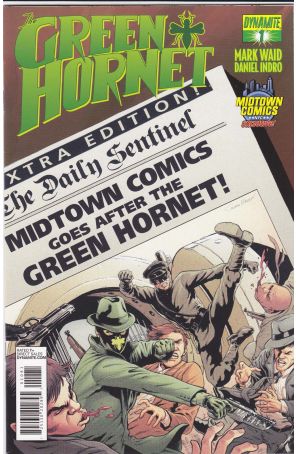 Green Hornet (Dynamite, 2nd Series) 1H published by Dynamite with cover art by Cezar Razek