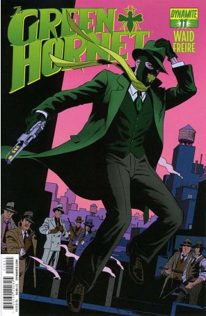 Green Hornet (Dynamite, 2nd Series) 11 published by Dynamite with cover art by Paolo Rivera