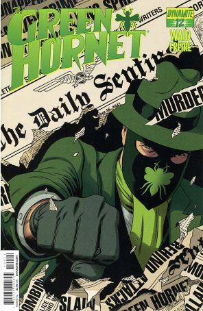 Green Hornet (Dynamite, 2nd Series) 12 published by Dynamite with cover art by Paolo Rivera