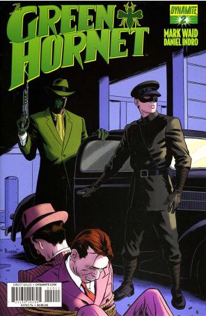 Green Hornet (Dynamite, 2nd Series) 2 published by Dynamite with cover art by Paolo Rivera