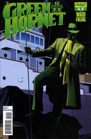 Green Hornet (Dynamite, 2nd Series) 5 published by Dynamite with cover art by Paolo Rivera