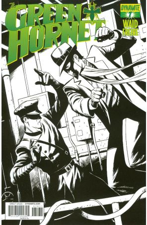 Green Hornet (Dynamite, 2nd Series) 7B published by Dynamite with cover art by Paolo Rivera
