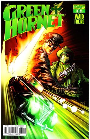 Green Hornet (Dynamite, 2nd Series) 8A published by Dynamite with cover art by Jonathan Lau