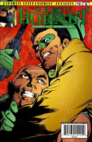 Green Hornet Golden Age: Remastered 2 published by Dynamite with cover art by Joe Rubinstein