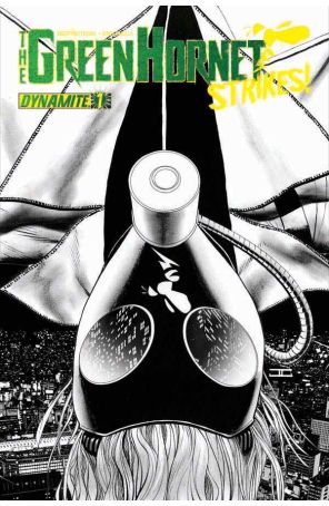 The Green Hornet Strikes 1D published by Dynamite with cover art by John Cassaday