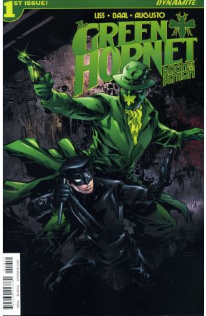 Green Hornet: Reign of the Demon 1A published by Dynamite with cover art by Ken Lashley