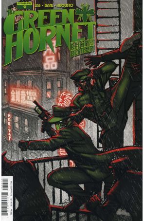 Green Hornet: Reign of the Demon 3A published by Dynamite with cover art by Moritat