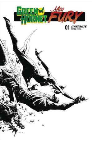 Green Hornet/Miss Fury 1L published by Dynamite with cover art by Jae Lee