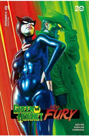 Green Hornet/Miss Fury 1S published by Dynamite with cover art by Mark Spears