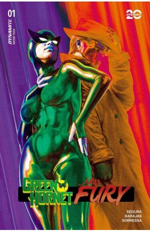 Green Hornet/Miss Fury 1Z published by Dynamite with cover art by Mark Spears