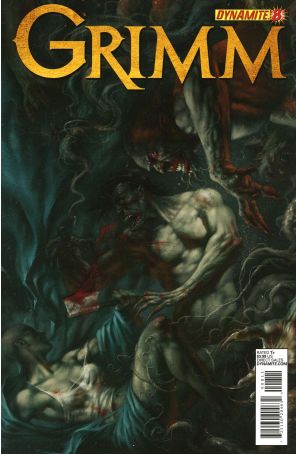 Grimm (Dynamite, Vol. 1) 8 published by Dynamite with cover art by Lucio Parillo