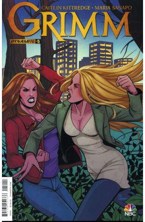 Grimm (Dynamite, Vol. 2) 5A published by Dynamite with cover art by Maria Sanapo