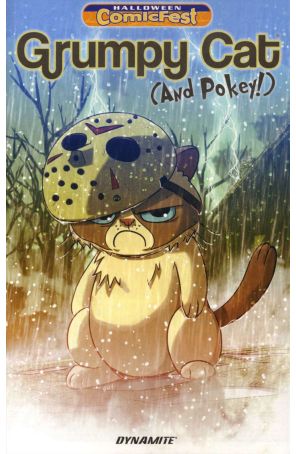 Grumpy Cat And Pokey Holiday Special 2016 published by Dynamite with cover art by Steve Uy