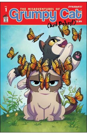 Grumpy Cat 1D published by Dynamite with cover art by Agnes Garbowska
