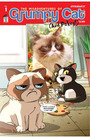 Grumpy Cat 1E published by Dynamite with cover art by Photo