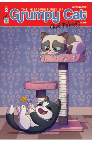 Grumpy Cat 2B published by Dynamite with cover art by Agnes Garbowska