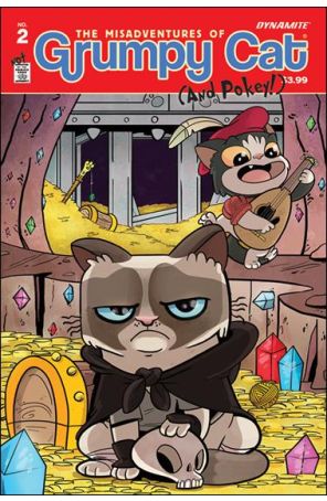 Grumpy Cat 2C published by Dynamite with cover art by Tavis Maiden
