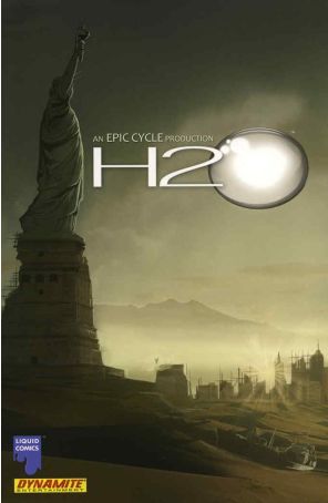 H2O 1 published by Dynamite with cover art by Jeevan J. Kang