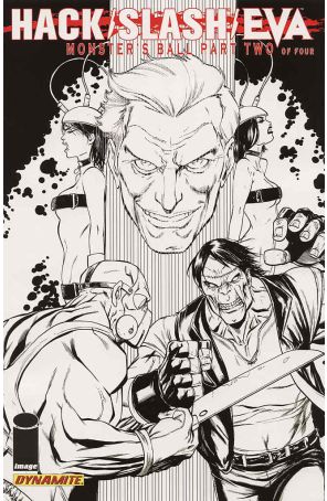 Hack/Slash/Eva: Monster's Ball 2A published by Dynamite with cover art by Tim Seeley