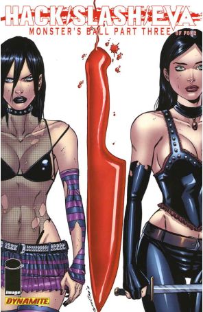 Hack/Slash/Eva: Monster's Ball 3 published by Dynamite with cover art by Tim Seeley