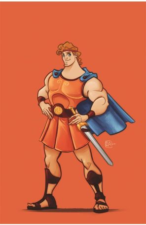 Hercules (Disney) 1J published by Dynamite with cover art by Alessandro Ranaldi