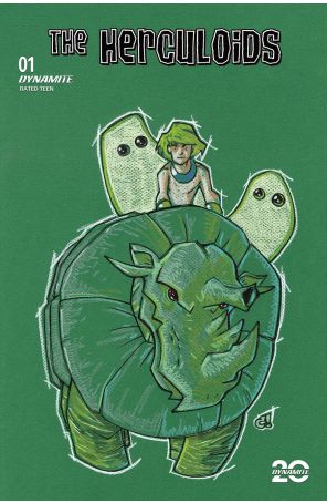 Herculoids 1L published by Dynamite with cover art by Craig Rousseau