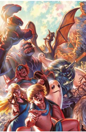 Herculoids 1R published by Dynamite with cover art by Felipe Massafera