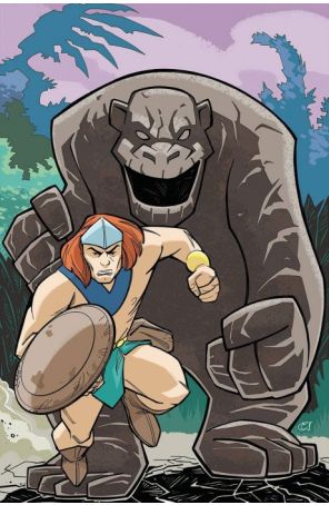 Herculoids 1T published by Dynamite with cover art by Craig Rousseau