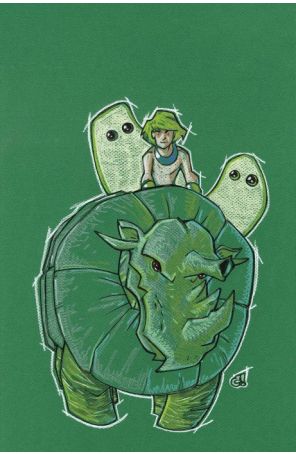 Herculoids 1U published by Dynamite with cover art by Craig Rousseau