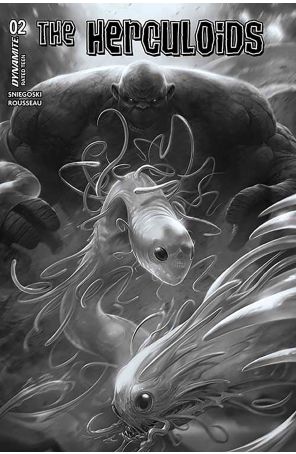 Herculoids 2V published by Dynamite with cover art by Francesco Mattina