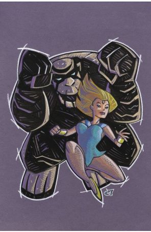 Herculoids 3L published by Dynamite with cover art by Craig Rousseau