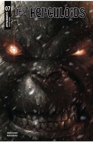 Herculoids 7A published by Dynamite with cover art by Francesco Mattina