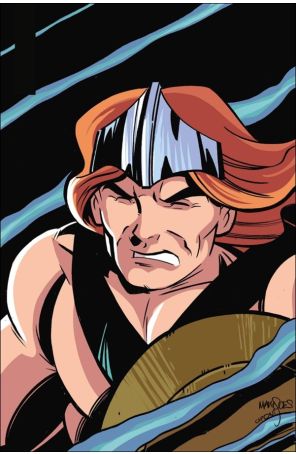 Herculoids 8F published by Dynamite with cover art by Anthony Marques