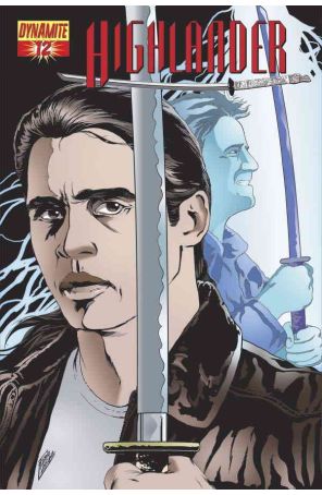 Highlander 12B published by Dynamite with cover art by Fabio Laguna