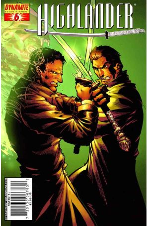 Highlander 6B published by Dynamite with cover art by Pat Lee