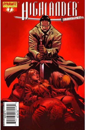 Highlander 7D published by Dynamite with cover art by Pat Lee
