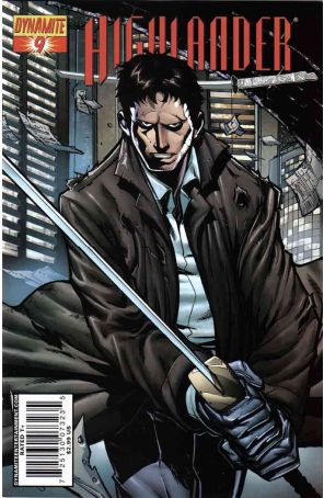 Highlander 9D published by Dynamite with cover art by Pat Lee