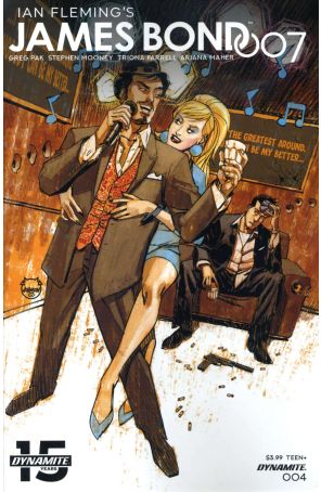 James Bond 007 (Dynamite) 4A published by Dynamite with cover art by Dave Johnson