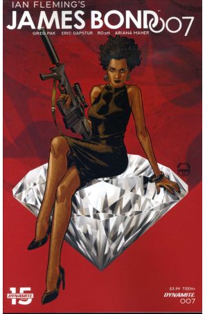James Bond 007 (Dynamite) 7A published by Dynamite with cover art by Dave Johnson