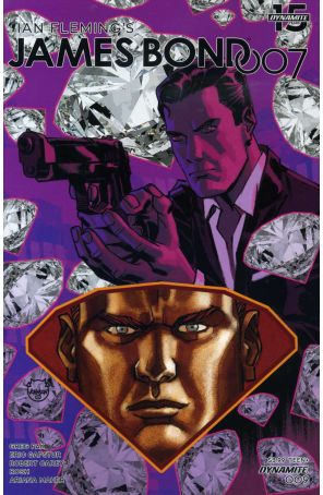 James Bond 007 (Dynamite) 9A published by Dynamite with cover art by Dave Johnson
